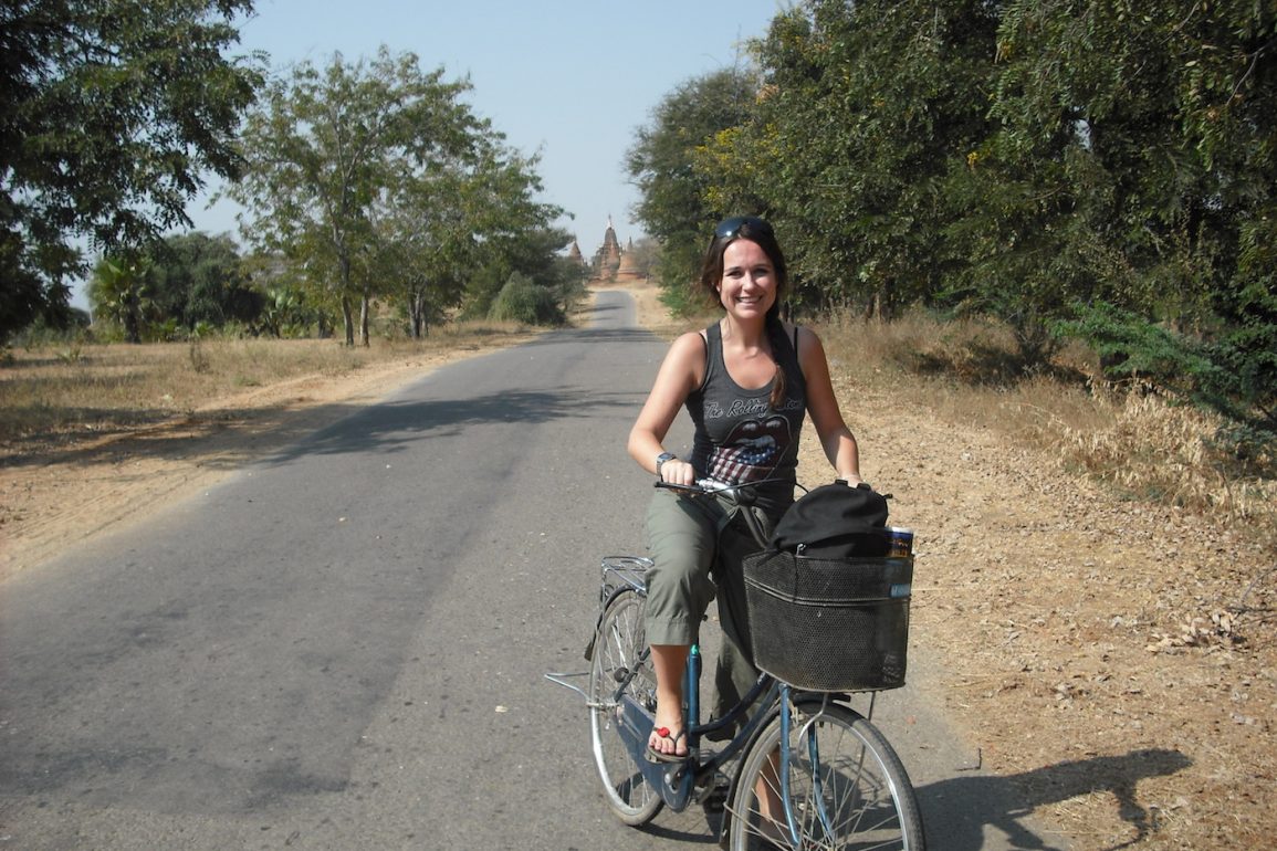 cycling around Bagan