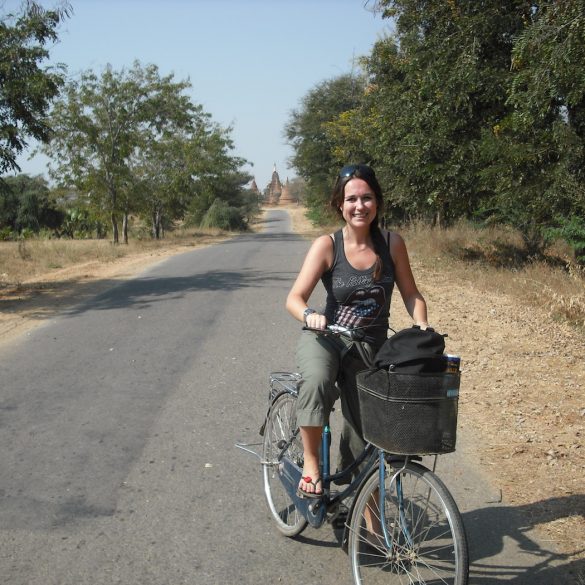 cycling around Bagan