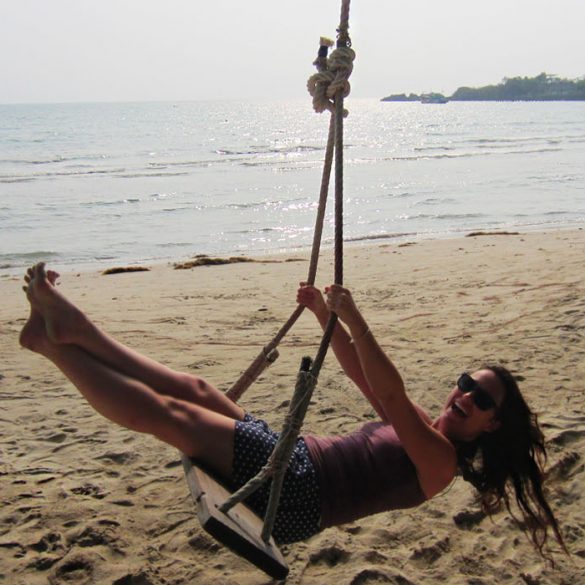 Beach Swinging