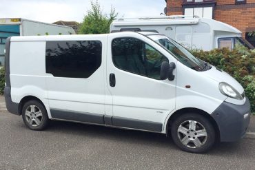 Deborah the van we are converting into a campervan
